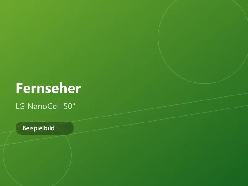 Panasonic LED 40" – Streifen im Bild